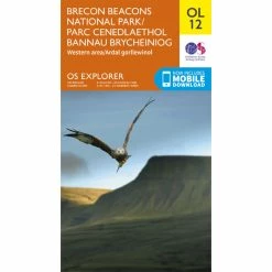 Ordnance Survey OL12 Brecon Beacons National Park Map