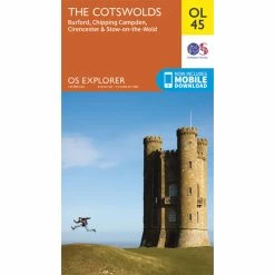 Ordnance Survey OL45 The Cotswolds Map