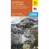 Ordnance Survey OL17 Snowdon/Yr Wyddfa Map