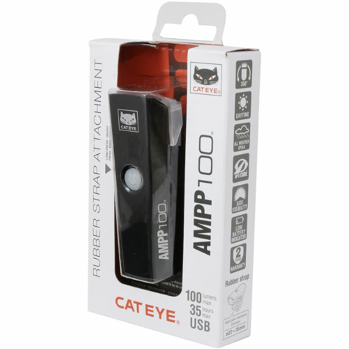 Cateye AMPP 100 Front Light 2 Cateye AMPP 100 Front Light - Billede 2