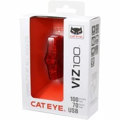 Cateye VIZ 100 Rear Light -cykeldæk Eksport butik CA475VIZ100202