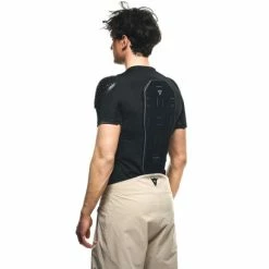 Dainese Rival Pro Tee -cykeldæk Eksport butik Dainese Rival Pro Tee Body Protectors Black 2023 3879740001 S 2
