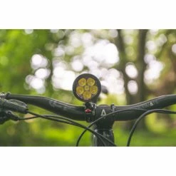 Exposure Six Pack MK12 Front Light -cykeldæk Eksport butik Exposure Six Pack MK12 Front Light Gun Metal Black 03