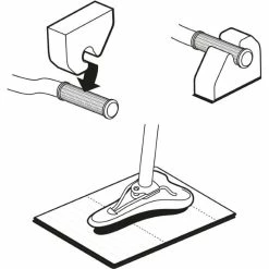 Hiplok Flipstand Portable Workstand -cykeldæk Eksport butik Hiplok Flipstand Portable Workstand Bike Stands All Black FS1AB 2