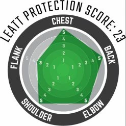 Leatt Body Protector 3DF AirFit Hybrid -cykeldæk Eksport butik Leatt Body Protector 3DF AirFit Hybrid Body Protectors Black 2020 5020004200 0