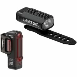 Lezyne Hecto Drive 500XL And Strip Bike Light Pair