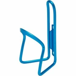 LifeLine Flaskeholder -cykeldæk Eksport butik LifeLine Bottle Cage Alloy Bottle Cages Metallic Blue LLBCABLUE