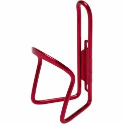 LifeLine Flaskeholder -cykeldæk Eksport butik LifeLine Bottle Cage Alloy Bottle Cages Metallic Red LLBCARED