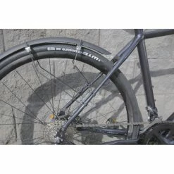 LifeLine Narrow Road Clip-On Skærm -cykeldæk Eksport butik LifeLine Narrow Road Clip On Mudguard Bike Mudguards Black Black LL CP38RCS 6