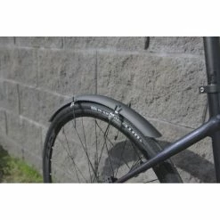 LifeLine Narrow Road Clip-On Skærm -cykeldæk Eksport butik LifeLine Narrow Road Clip On Mudguard Bike Mudguards Black Black LL CP38RCS 7