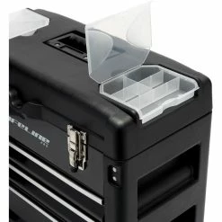 LifeLine Pro 3 Drawer Work Station -cykeldæk Eksport butik LifeLine Pro 3 Drawer Work Station Tool Storage Black LLPRO 4DWS 4