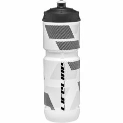 LifeLine Water Bottle 800ml -cykeldæk Eksport butik LifeLine Water Bottle 800ml Water Bottles White Black 0142075 3