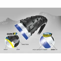 Michelin Force AM Competition MTB Dæk -cykeldæk Eksport butik Michelin Force AM Competition MTB Tyre MTB Off Road Tyres Black 2017 85612 6