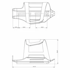 Nukeproof Horizon Carbon Sideload Bottle Cage -cykeldæk Eksport butik Nukeproof Horizon Carbon Sideload Bottle Cage Bottle Cages Black NUKZNCARBTLCAGE