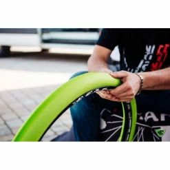 Vittoria Air Liner Gravel Tubeless Insert -cykeldæk Eksport butik Vittoria Air Liner Gravel Tubeless Insert Tyre Spares Green 1AA00019 5