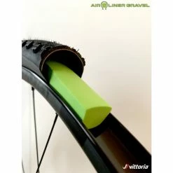 Vittoria Air Liner Gravel Tubeless Insert -cykeldæk Eksport butik Vittoria Air Liner Gravel Tubeless Insert Tyre Spares Green 1AA00019 7