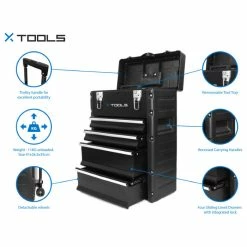Lifeline X-Tools Værktøjskasse Med Hjul -cykeldæk Eksport butik X TOOLS20expanding20visual