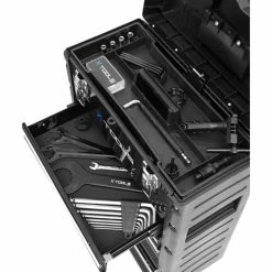 Lifeline X-Tools Værktøjskasse Med Hjul -cykeldæk Eksport butik X Tools Rolling Tool Case Workshop Tools Black SS18 XTRTC01 7