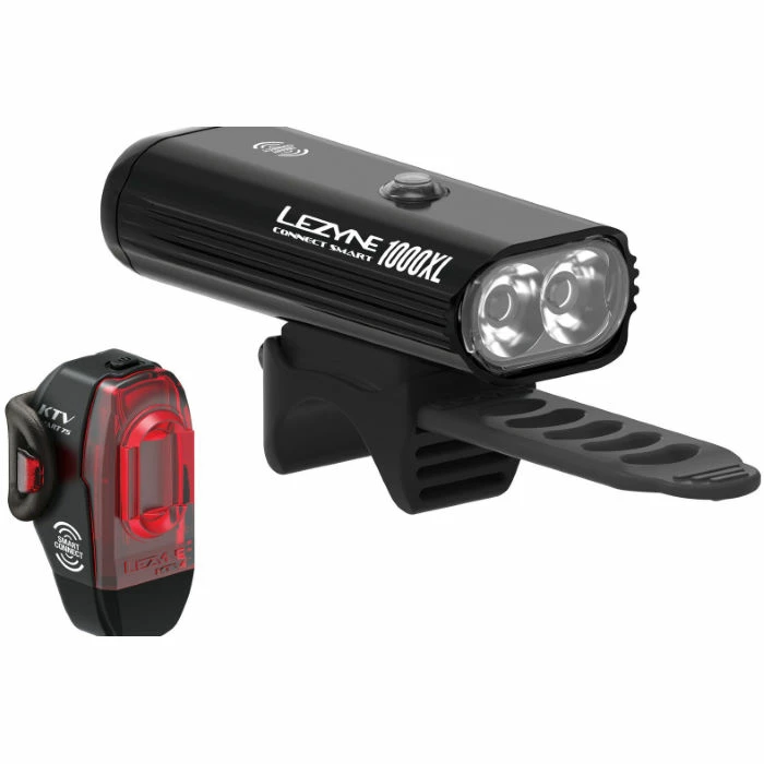 Lezyne Connect Smart 1000XL / KTV Smart Light Pair 1 Lezyne Connect Smart 1000XL / KTV Smart Light Pair