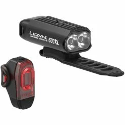 Lezyne Micro Drive 600XL And KTV Bike Light Pair