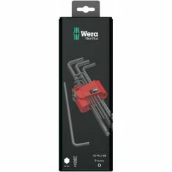 Wera Tools 950/9 Hex-Plus 6 SB L-Key Toolset -cykeldæk Eksport butik wera tool 950 9 Hex Plus 6 SB L key Set BlackLaser 06